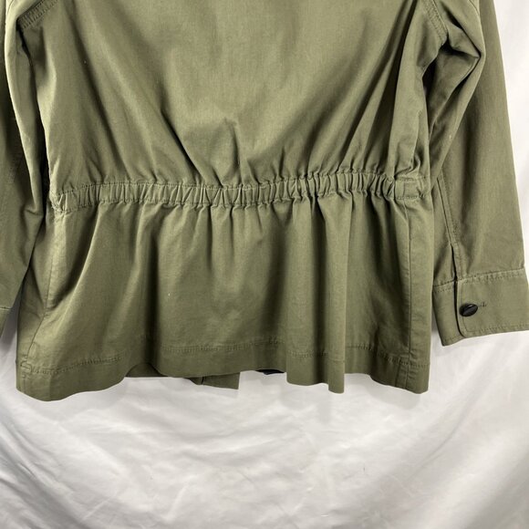 Kate Spade Broome Street Cotton Military Utility Bow Jacket Women's Size XS - Picture 10 of 14